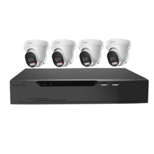 NVR and 4 x Camera Turret Cameras